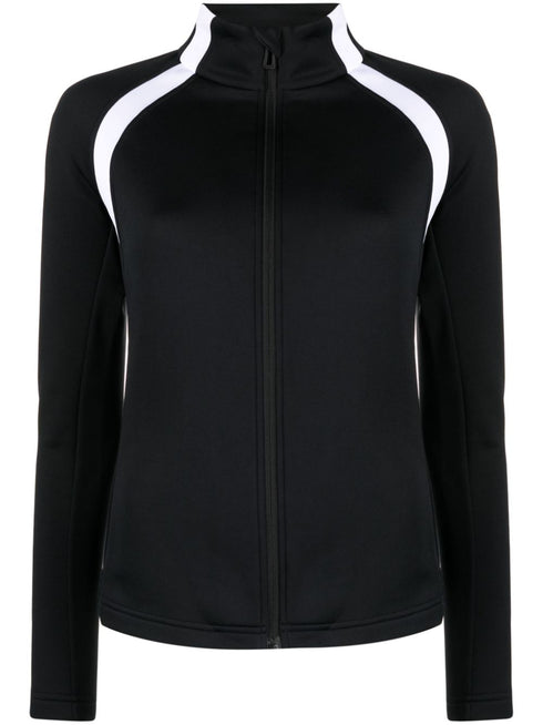Aerial zip-up fleece jacket