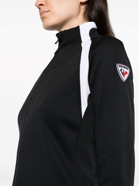 Aerial zip-up fleece jacket