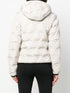 hooded quilted jacket