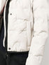 hooded quilted jacket