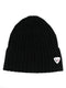 logo-plaque cashmere beanie