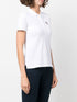 logo-applique polo shirt