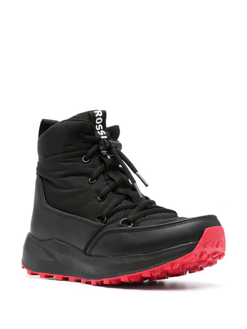 Podium logo-patch boots