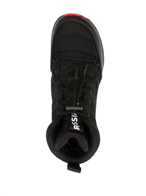 Podium logo-patch boots