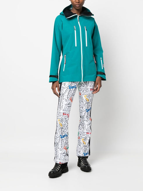 Atelier hooded ski jacket