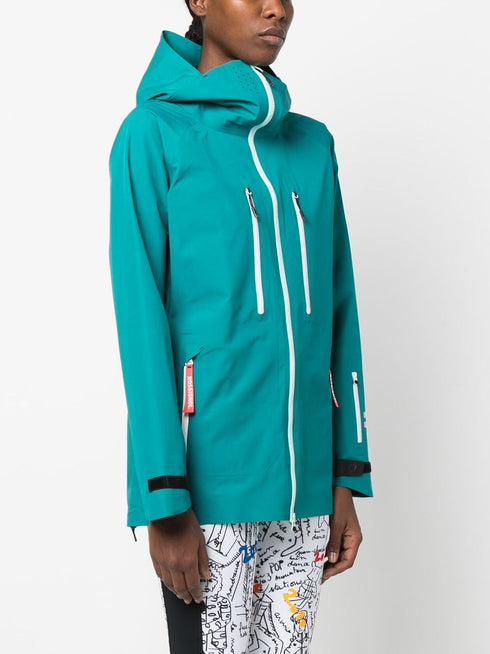 Atelier hooded ski jacket