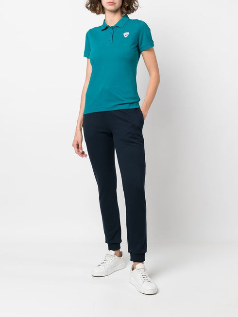 koszulka polo z aplikacją z logo