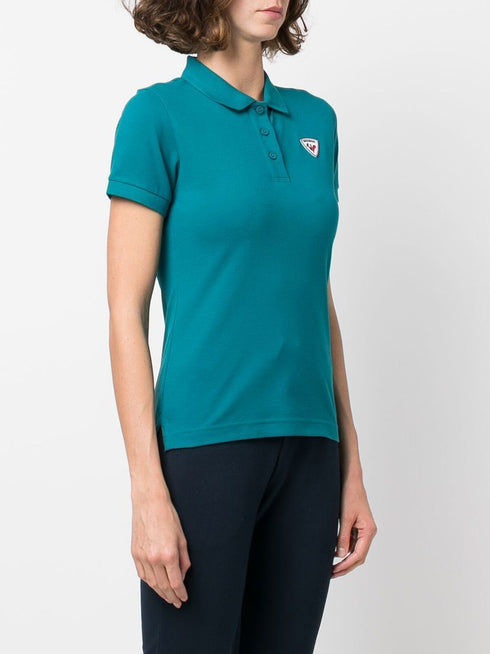 koszulka polo z aplikacją z logo