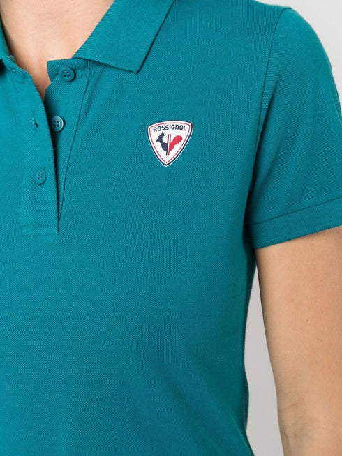 koszulka polo z aplikacją z logo