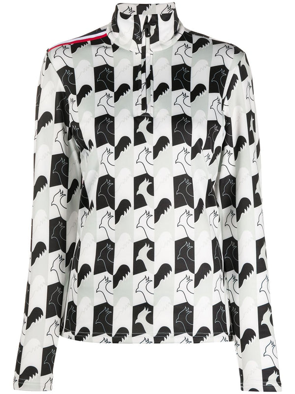 Palmares rooster-print sweatshirt