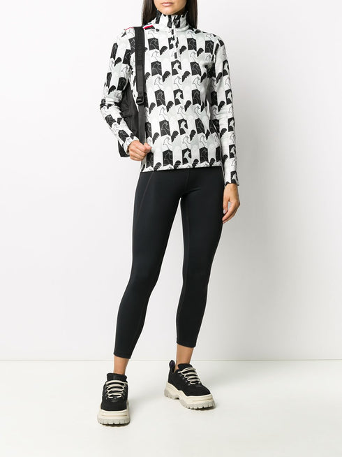 Palmares rooster-print sweatshirt