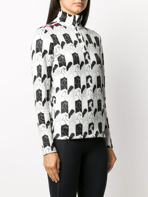 Palmares rooster-print sweatshirt