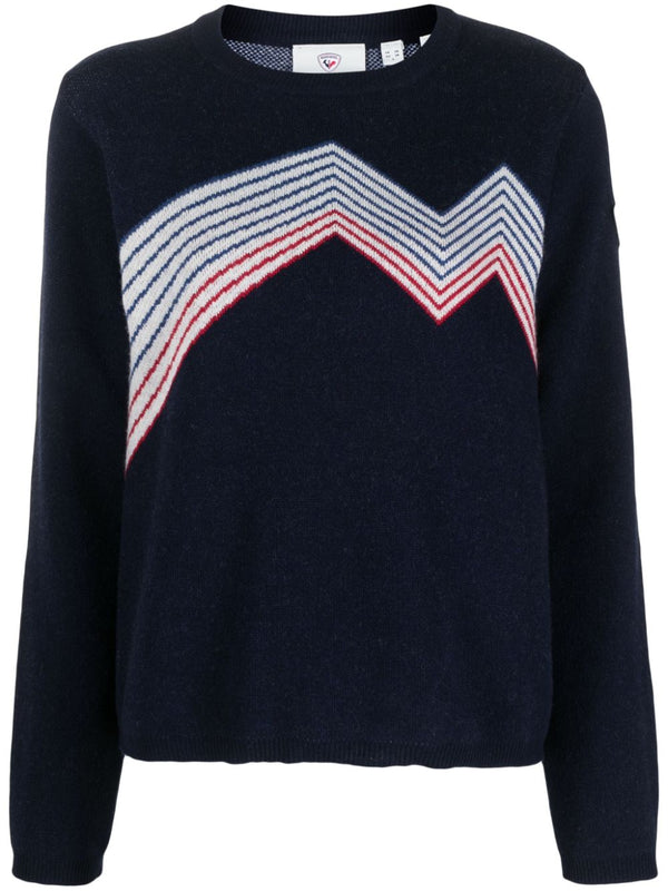 Mountain round-neck sweater