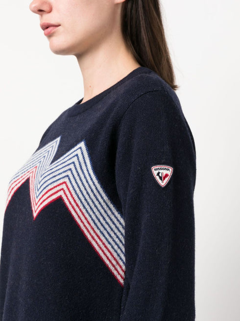 Mountain round-neck sweater