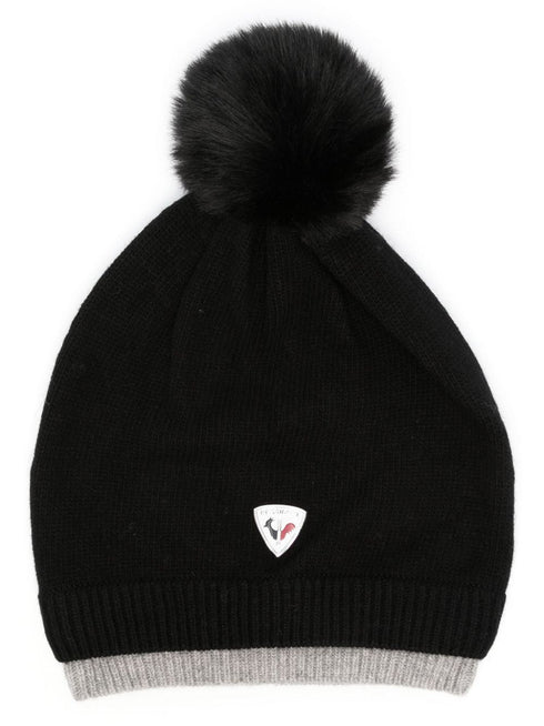 Lasya logo-plaque beanie