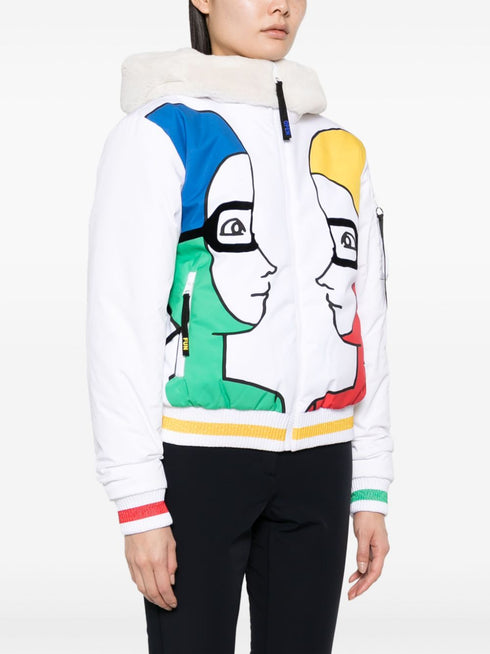x JCC Space hooded bomber jacket
