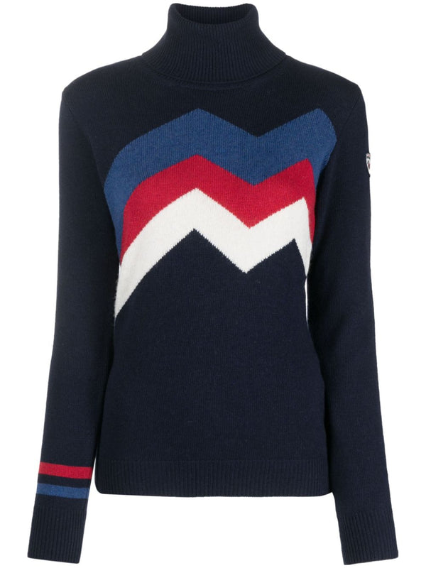 Mountain roll-neck sweater