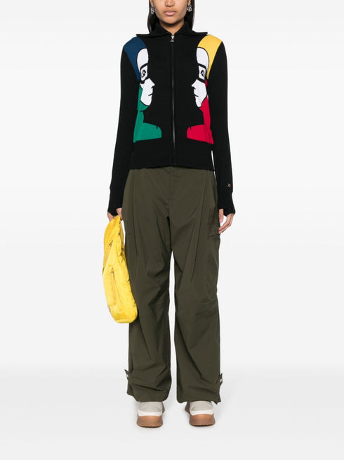 x JCC Galina zip-up cardigan