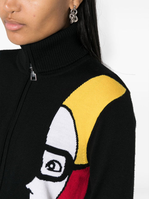 x JCC Galina zip-up cardigan