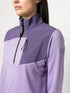 panelled zip-up track jacket
