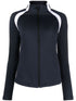 Aerial zip-up fleece jacket