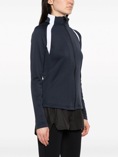 Aerial zip-up fleece jacket