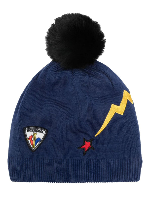 logo-patch beanie