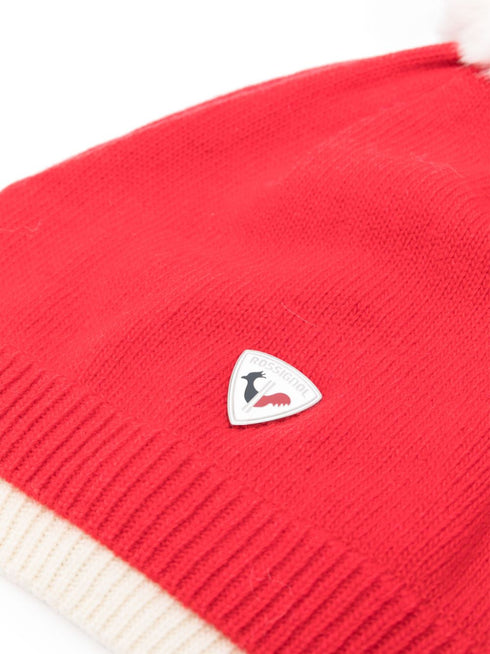 Lasya logo-plaque beanie