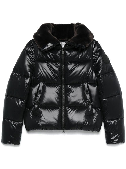 quilted puffer jacket