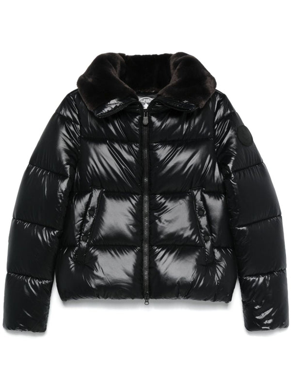 quilted puffer jacket