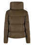 zip-fastening puffer jacket