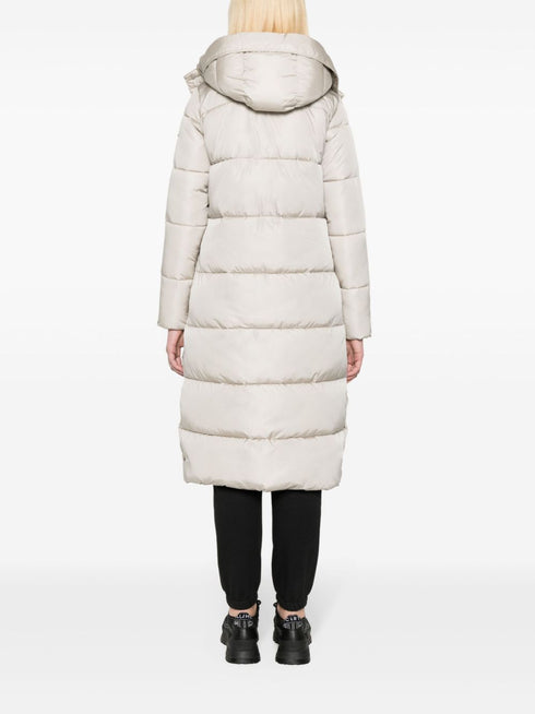 Płaszcz pikowany z kapturem Colette