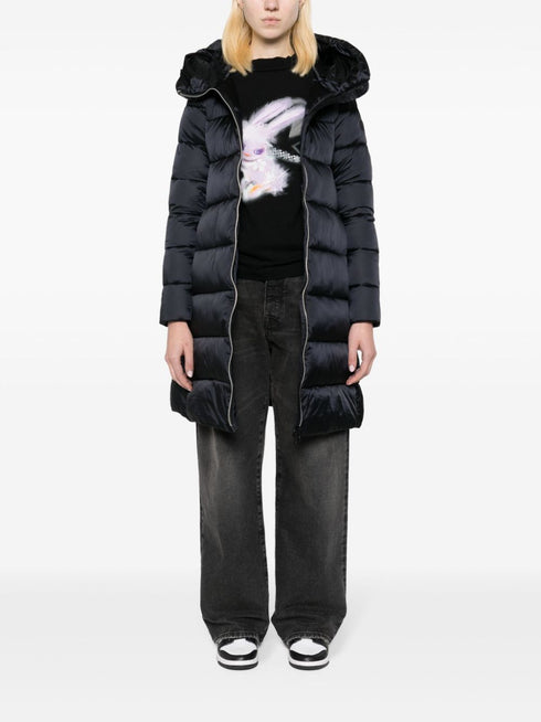 Kurtka puchowa z kapturem Lysa