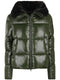 zip-fastening puffer jacket