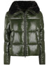 zip-fastening puffer jacket