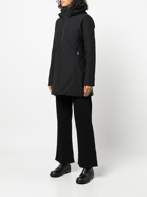 Lila detachable-hood coat