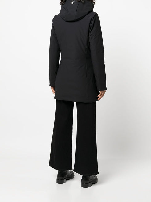 Lila detachable-hood coat