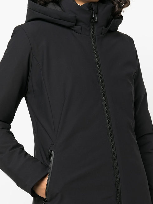 Lila detachable-hood coat