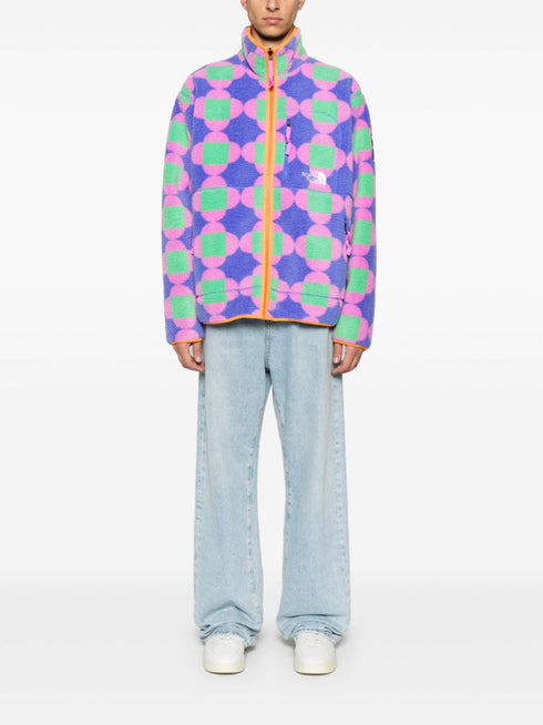 x Yinka Ilori reversible fleece jacket