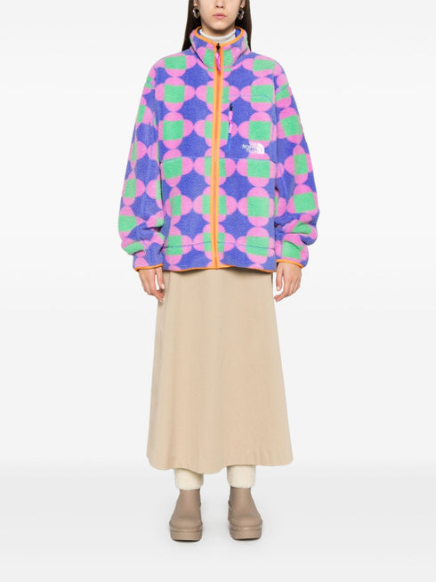 x Yinka Ilori reversible fleece jacket
