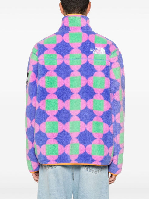 x Yinka Ilori reversible fleece jacket