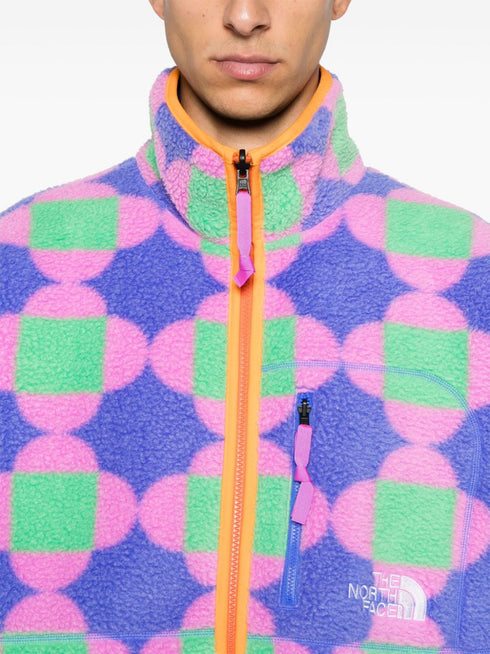 x Yinka Ilori reversible fleece jacket