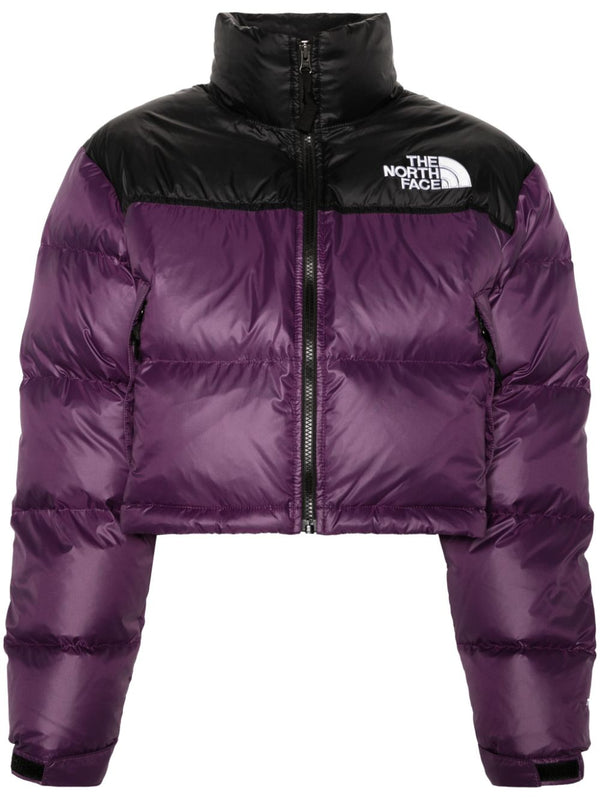 Nuptse colour-block puffer jacket