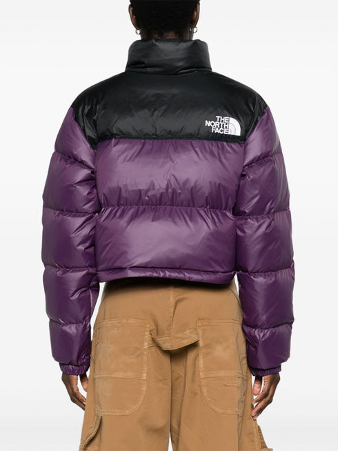 Nuptse colour-block puffer jacket