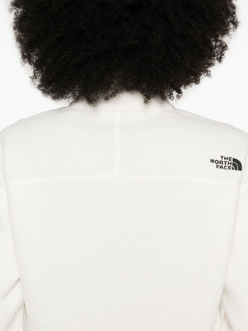 Cropped High Pile Fleece sweatshirt