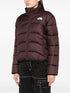logo-print high-neck padded jacket