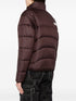 logo-print high-neck padded jacket