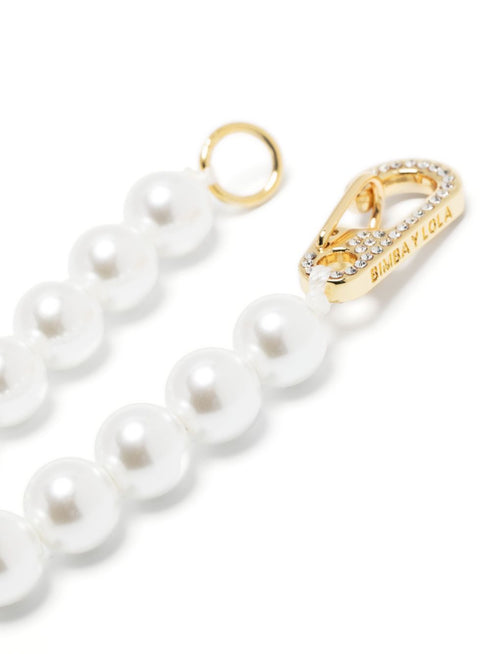 glittered-heart pendant necklace