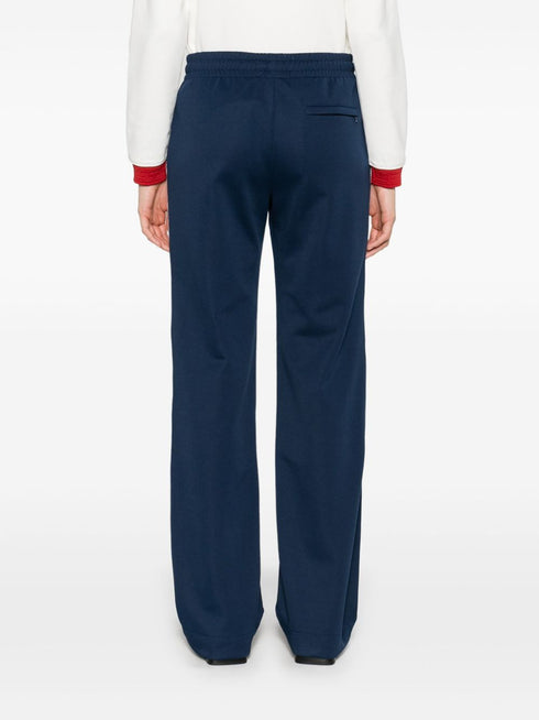 striped-trim track pants