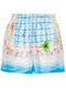 Le Plongeon silk shorts